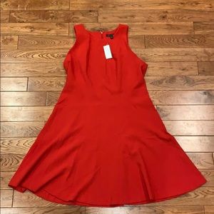 Banana Republic Flowy Red Dress